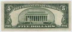 Very Scarce 1934-D Series $5 Silver Certificate STAR note