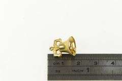 14K Yellow Gold Articulated Liberty Bell Philadelphia PA Charm/Pendant