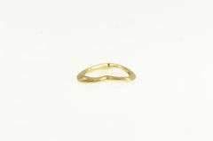 14K Yellow Gold Diamond Cut Heart Love Symbol Vintage Pendant