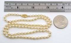 Estate Strand of 4 MM Pearls