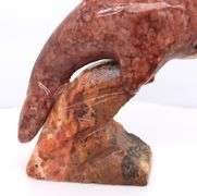 Handcarved Marble Dolphin