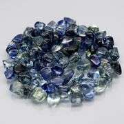 Really heavy and richly colored 30.80ct Sapphire set