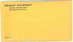 Sealed 1956 US Silver Proof Set in Original Envelope