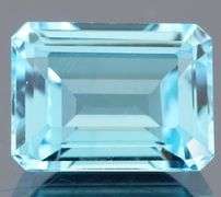 Beautiful super clean 8.85ct emerald cut Topaz