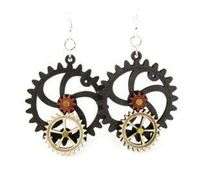 Moving Gear Earrings