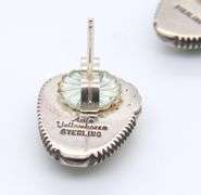 Sterling Silver Artie Yellowhorse Nevada Variscite Earrings