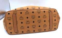 Preowned Medium MCM Viseto Shopper Tote