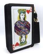 Dolce & Gobbana House of Cards Leather Clutch with Box