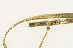 14K Yellow Gold Diamond Inset Vintage Heart Love Symbol Bracelet