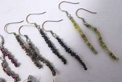 Group Lot of Sterling Silver Earrings