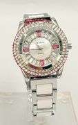Gorgeous Ceramic and Gemstone Geneva Watch