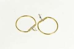 18K Yellow Gold Roberto Coin Classica Parisienne Diamond Earrings