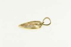 14K Yellow Gold Tri Tone Mother Child Heart Mother's Day Charm/Pendant