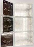 SET OF 3x - Valcambi 100x1 Gram Silver CombiBar with Assay Cards- 300.00 Grams of Silver Bars!