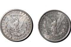 1881 And 1881 O Morgans From A Near Full Set of Morgans