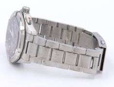 Tag Heuer Aquaracer Quartz Alarm 40mm Black Steel Watch