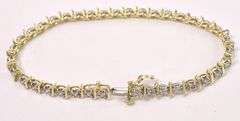 Mesmerizing Diamond Bracelet in Yellow Gold