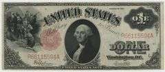Very nice 1917 Series Large Size $1 Legal Tender Note
