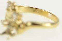 14K Yellow Gold 6.25mm 0.30 Ctw Diamond Engagement Setting Ring