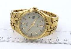 Seiko Quartz 2 Tone George Mason University Dial Watch