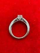 CERTIFIED BRAND NEW 14K WHITE GOLD AND DIAMOND RING