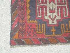 Handmade Persian Balouch 2.9x4.2