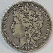 Choice VF 1895-O Morgan Silver Dollar. King of the 'O' Mints