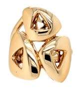 Mattioli Polished Freeform Ring in 18K