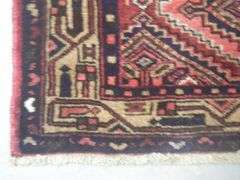 Handmade Persian Sarouk 3.6x10.2