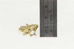 14K Yellow Gold 6.25mm 0.30 Ctw Diamond Engagement Setting Ring