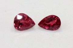 Fine Natural Ruby - Lot of 2