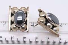 Vintage Mexico Sterling Silver Earrings