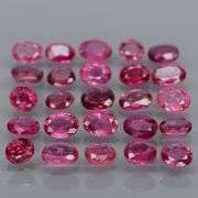Heated only! 3.58ct natural violet red Ruby set
