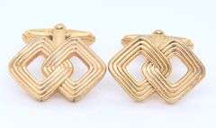 Dior Goldtone Cufflinks