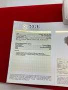 CERTIFIED BRAND NEW DIAMOND RING WITH ROSE GOLD ACCENT