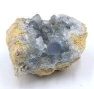 Blue Celestite Cluster Crystal Paperweight