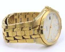 Seiko Quartz 2 Tone George Mason University Dial Watch
