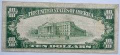 1929 Series National Currency $10 Federal Reserve Bank  of NY Type 1 Note