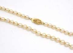 Estate Strand of 4 MM Pearls