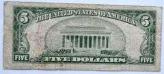 $ 1934 A $5 Silver Certificate Star Note