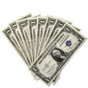 8 Various $1 1935 Series About Near Unc/Unc Silver Certificates
