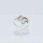 Gorgeous 4.25 Ctw Natural Swiss Blue Topaz Ring