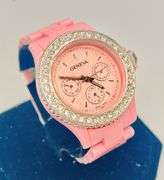 Fancy Pink Geneva & Gemstone Watch