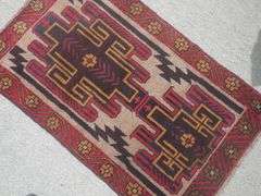 Handmade Persian Balouch 2.9x4.6