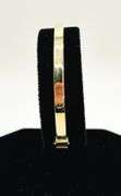 14KT YELLOW GOLD BANGLE BRACELET