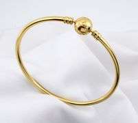 Popular 14k Pandora Bangle Bracelet