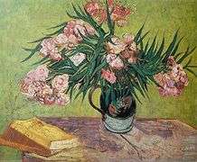 Collectible Vincent Van Gogh, Still Life with Books and Oleanders