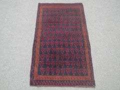Handmade Persian Balouch 2.11x4.7