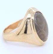 Shinola Petosky Inlay Statement Signet Ring