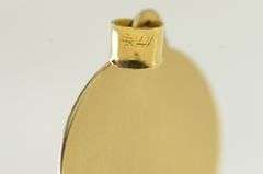 14K Yellow Gold Jesus Christ Crown of Thorns Christian Charm/Pendant